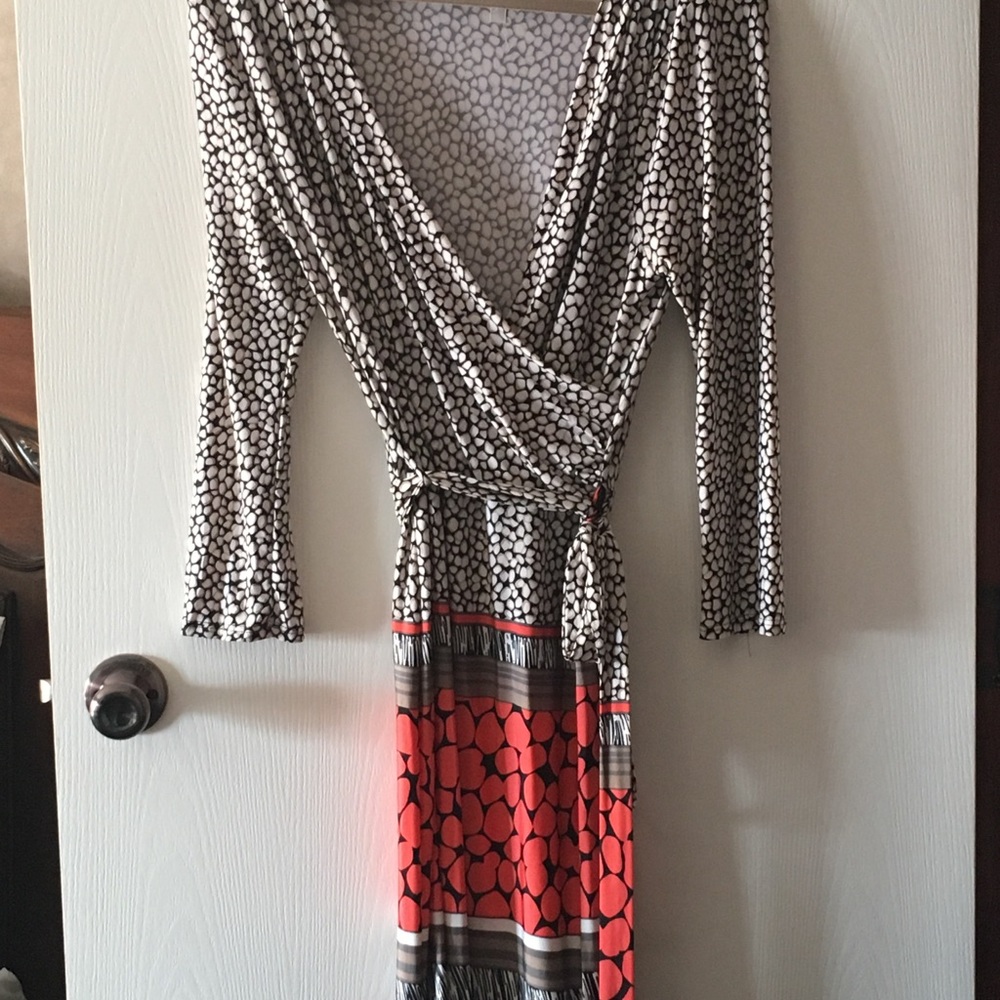 Boutique wrap dress (EUC) Small